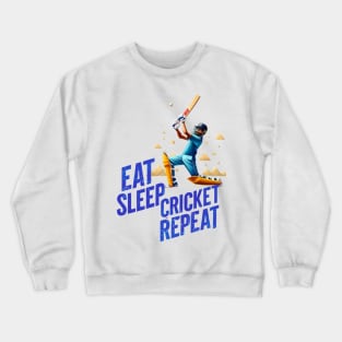 Cricket Design Crewneck Sweatshirt